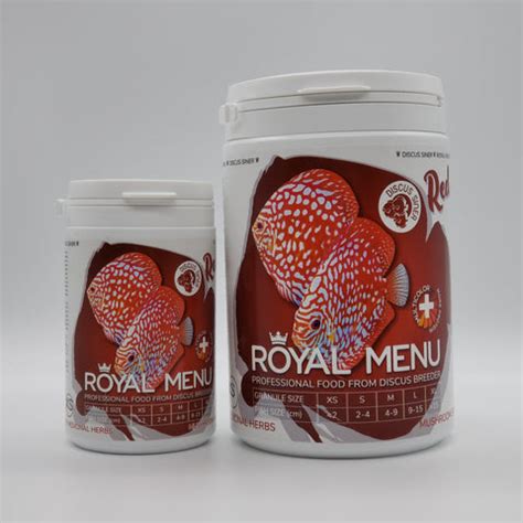Discus Siner ROYAL MENU RED Granules | Discus Fish Food ...