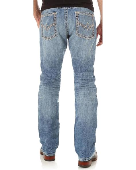 Buy Wrangler Men's Rock 47 Slim Fit Straight Leg Jean, Record, 34x36 at ...