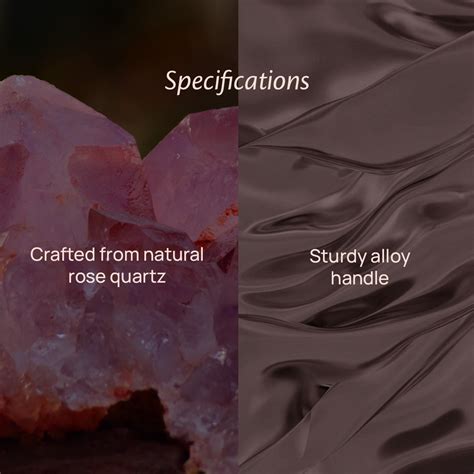 Ecosaa LuxeQuartz E-Face Roller | Electric Face Massager