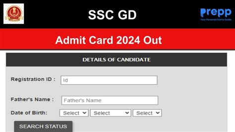 SSC GD Admit Card 2024 Out For Re-Exam for CR, NER, NR, ER at ssc.gov.in