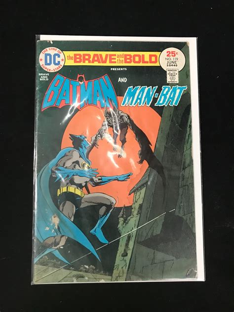 DC COMCIS BRAVE AND THE BOLD BATMAN AND MAN BAT NO.259