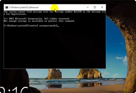 Image result for Windows Password Reset Command-Prompt