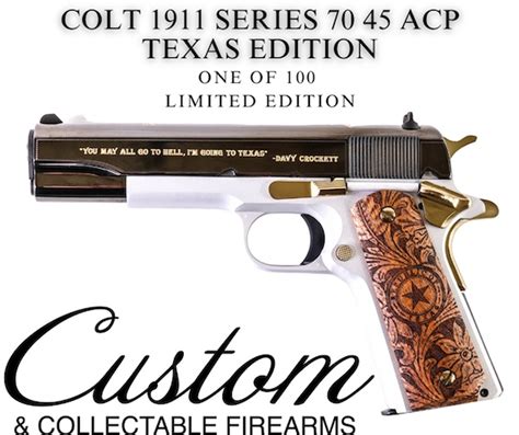 CNC Firearms Colt 1911 Texas Lone Star Edition 45 ACP