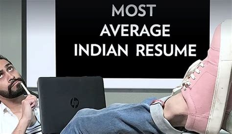 Office Humour: Most Average Indian Resume