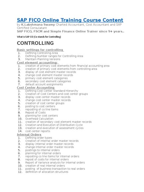 Image result for SAP Co Module Tutorial