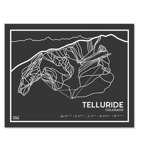 Telluride Trail Map – Wyld & Roam
