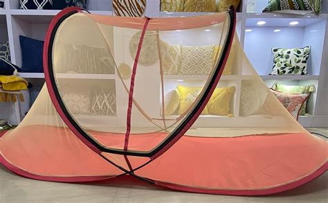 Amazinghind Mosquito Net For Single Bed With 40 Gsm Heavy Net. Foldable ...