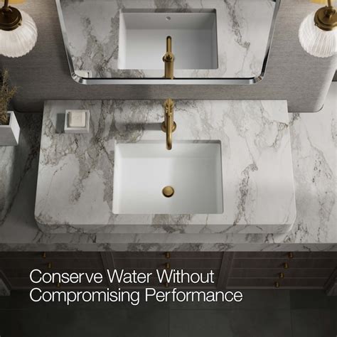 KOHLER Castia by Studio McGee Vibrant Brushed Moderne Brass Single Hole ...