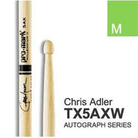 BAJAAO.COM - Buy Promark TX5AX Chris Adler Hickory Wood Tip Drumsticks ...