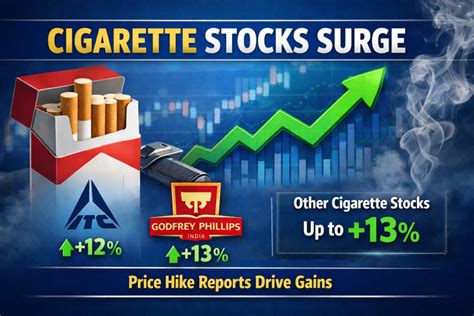ITC, Godfrey Phillips, other cigarette stocks jump up to 13% amid ...