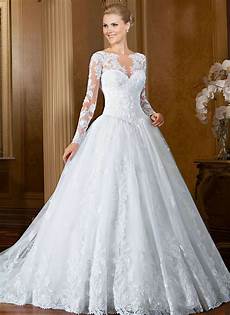 White Wedding Dress For by White Sleeve Lace Wedding Dresses Muslim Vestidos De White Wedding Dress For