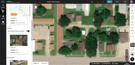 Parcel Mapper 的图像结果