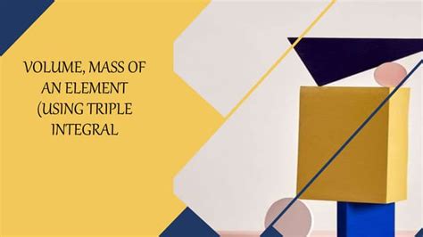 Image result for Finding Mass Using a Triple Integral