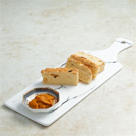 Rectangle Marble Platter White