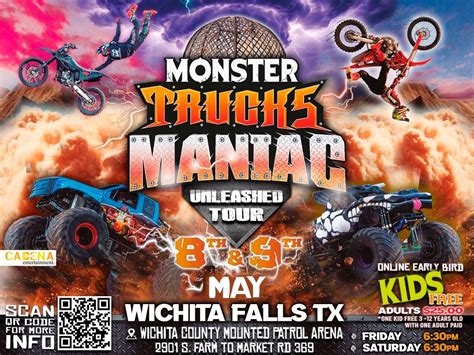 Wichita Falls - Monster Trucks Maniac, Wichita County Mounted Patrol ...