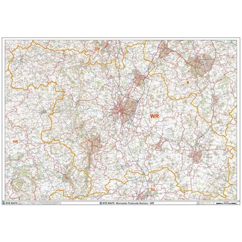 Image result for WR Postcode Map