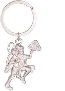 Gold Hanuman Ji Gada Keychain| Key-Ring for Spiritual Protection and ...