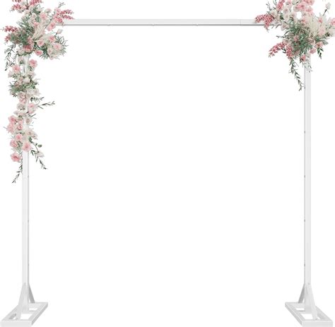 OGEMXU 8.2FT Adjustable Backdrop Stand Kit - Square Wedding India | Ubuy