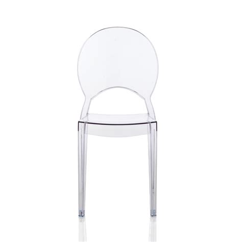 4 Stackable Outdoor and Indoor Chairs in Polycarbonate