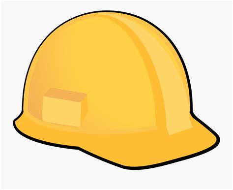 Hard Hats Yellow Cap Helmet - Clip Art Hard Hat , Free Transparent ...