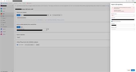 Image result for Import Repository Azure DevOps