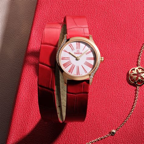 Omega’s Valentine’s Day ready De Ville Mini Trésor 26 mm collection is here