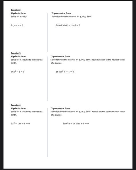 Image result for Trigonometry Steps Using the Quadratic Formula Math Site Youtube.com