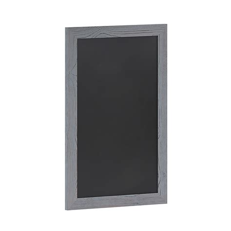 Merrick Lane Magda 20-in x 30-in Rustic Gray Wall Mount Magnetic ...