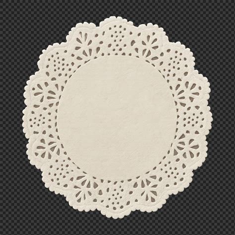 PNG Elegant round lace paper | Premium PNG - rawpixel