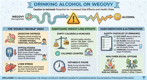 Drinking Alcohol on Wegovy - Pharmacy UK