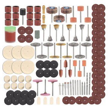 Buy Atoz prime 350pcs Rotary Tool Accessories Set for Grinding Sanding ...
