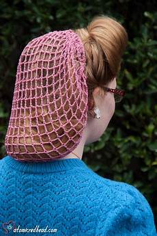 How To Crochet A Hair Snood by Vintage Must Snood Atomic How To Crochet A Hair Snood