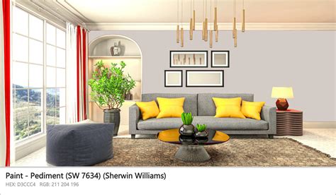 Sherwin Williams Pediment (SW 7634) Paint color codes, similar paints ...