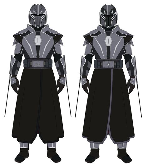 Mand'alor Elrossar's Armor | Star wars outfits, Star wars infographic ...