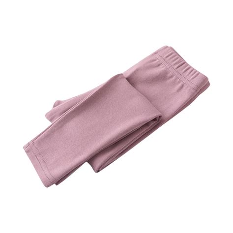 Dezsed Girls Fleece Lined Leggings Child's Girls Cotton Leggings Ankle ...