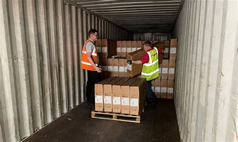 Image result for Unloading Containers Manually