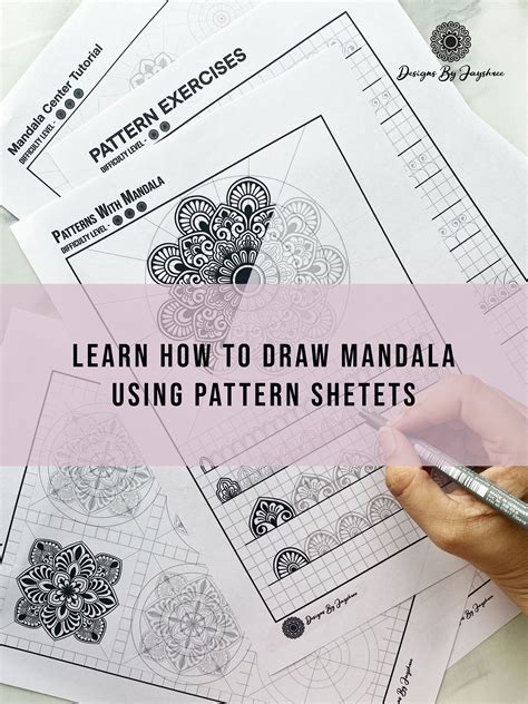 Buy Mandala Drawing Guide - Beginners & Artists, Mandala Practice ...