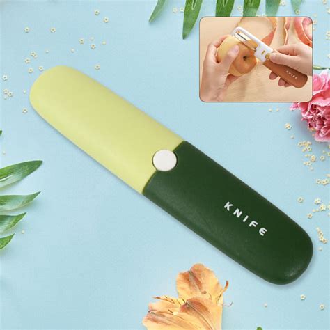10052 Multifunctional peeler Two in one fruit knife, fruit and vegetab ...