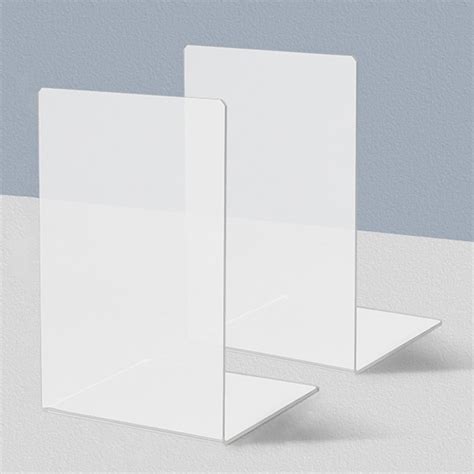 Book End Desktop Organizer Book Stopper for Workspace Library Magazine ...