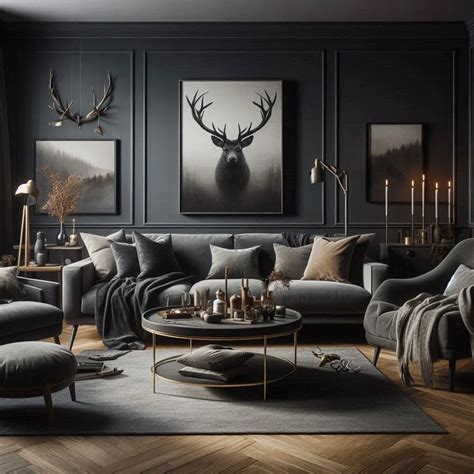 15 Stylish Dark Living Room Ideas for Bold Elegance