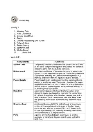 Image result for Types Computer CSS Grade 11