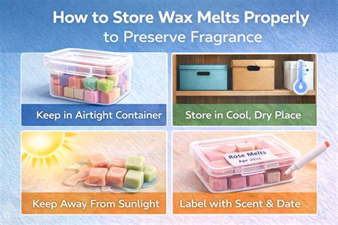 How to Store Wax Melts Properly to Preserve Fragrance?