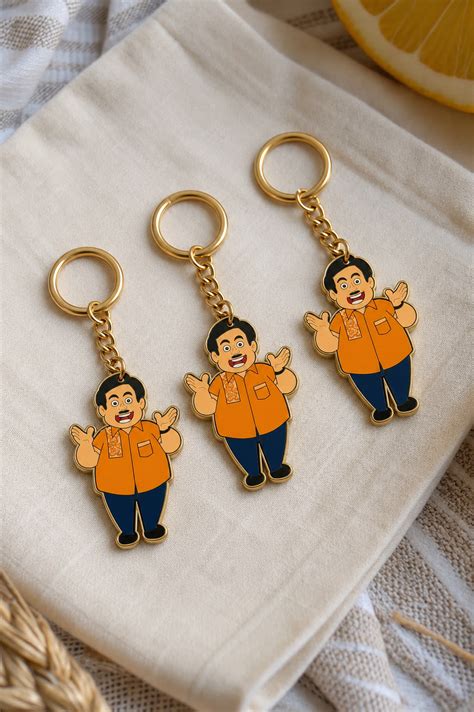 Keychain With Jethalal Artwork