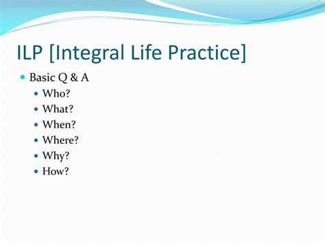 Image result for Integral Life Practice
