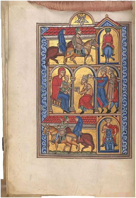 神奇古书——现存最豪华的中世纪手抄本_Gospels