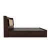 Buy Nilkamal Riva Queen Bed With Storage (Wenge) Online In India