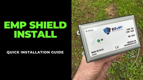 Image result for EMP Shield Installation Tips