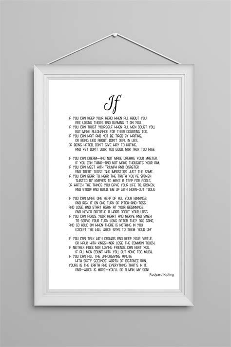 Printable If By Rudyard Kipling Deals | emergencydentistry.com