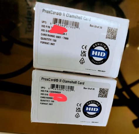 HID Proximity Access Card- 1326NMSSV Clamshell Exporter, Supplier from ...