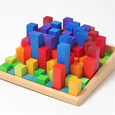 Large Stepped Counting Blocks - Eduspark Toys